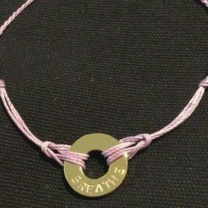 My intent bracelet “breathe”